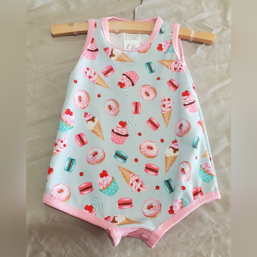 Ice Cream and Donuts Kids Bodysuit